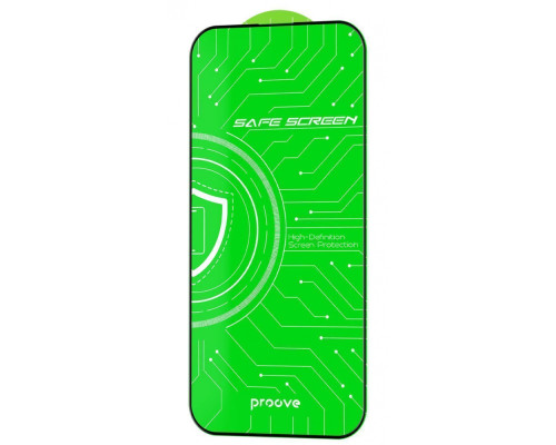 Захисне скло Proove Safe Screen iPhone 15 Pro black 2003000217155 6901133218451