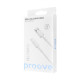 Кабель Proove Small Silicone Lightning 2.4A (1m) white