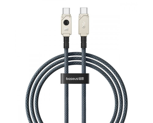 Кабель Baseus Unbreakable Series Fast Charging Type-C to Type-C 100W (2m) white