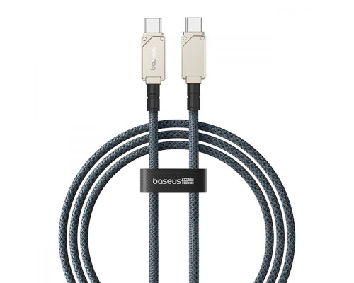 Кабель Baseus Unbreakable Series Fast Charging Type-C to Type-C 100W (2m) white