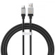 Кабель Baseus CoolPlay Series Fast Charging Type-C 100W (2m) black