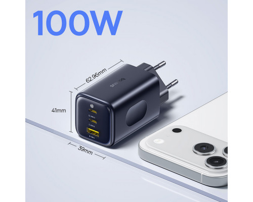 МЗП Baseus PicoGo AE11 100W (2Type-C + USB) black 2003000335064 6932172699932