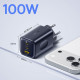 МЗП Baseus PicoGo AE11 100W (2Type-C + USB) black 2003000335064 6932172699932