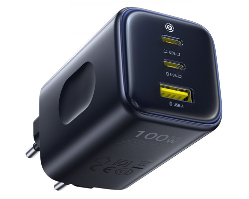 МЗП Baseus PicoGo AE11 100W (2Type-C + USB) black 2003000335064 6932172699932