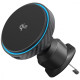 Автомобільний тримач з Бездротовим ЗП Proove Graphite Circle Qi2 15W black 2003000236033 6901117485664