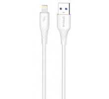 Кабель Proove GridLine USB to Lightning 2.4A (1m) white 2003000238662 6901115333486
