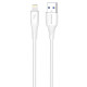 Кабель Proove GridLine USB to Lightning 2.4A (1m) white 2003000238662 6901115333486