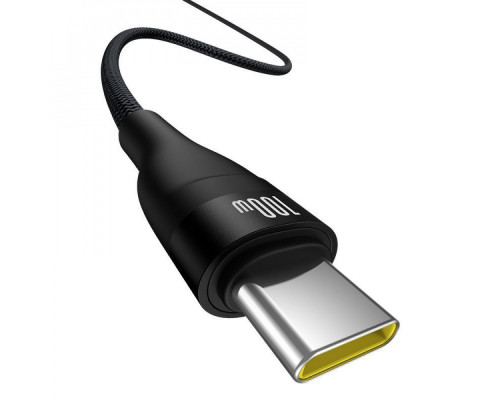 Кабель Baseus Flash 2 Charging Cable Type-C 100W 1m black