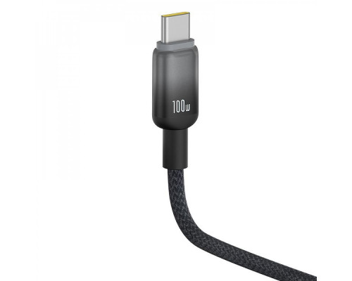 Кабель Baseus Discolor Series Fast Charging Type-C 100W (1m) black 2003000212877 6932172668068