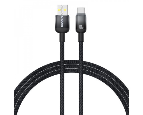 Кабель Baseus Discolor Series Fast Charging Type-C 100W (1m) black 2003000212877 6932172668068