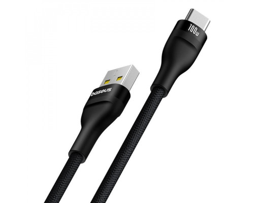 Кабель Baseus Flash 2 Charging Cable Type-C 100W 1m black
