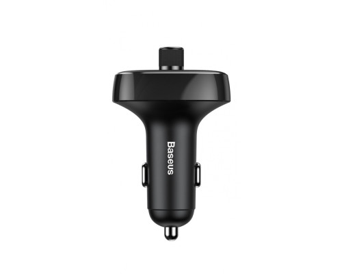 АЗП Baseus FM Launcher S-09 Lite 35W (PD+QC3.0) Type-C+2USB silver