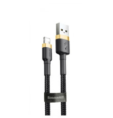 Кабель Baseus Cafule Lightning 2.4A (0.5m) gold/black