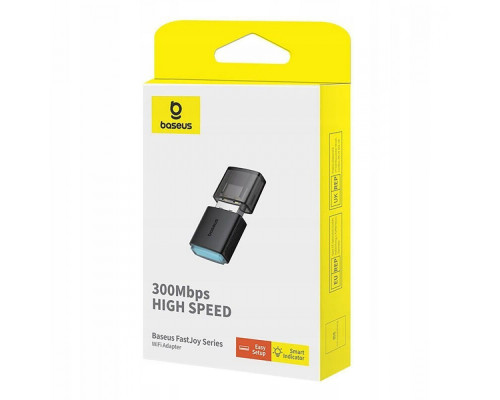 WiFi Адаптер Baseus FastJoy Series 300Mbps black 2001001831080 6932172651015