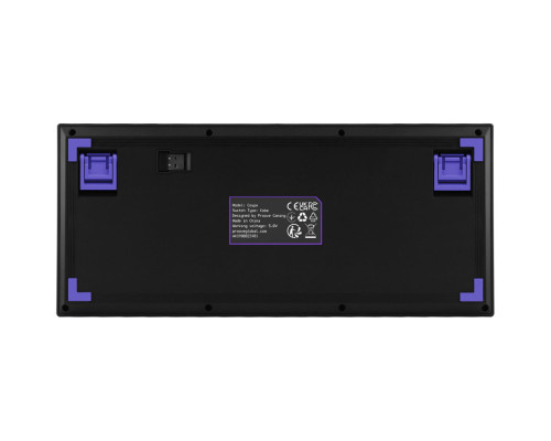 Бездротова клавіатура Proove Gaming Coupe (Ukraine Layout) white/purple 2003000266870 6901115873364