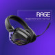 Бездротова ігрова гарнітура Proove Gaming Rage (APP) black/purple 2003000347388 6901116212315