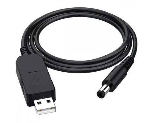 Кабель USB to DC 5.5 12V