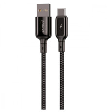 Кабель Proove Dense Metal USB to Type-C 3A (2m) black 2003000258332 6901119103948
