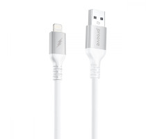 Кабель Proove ReGen Silicone USB to Lightning 2.4A (1m) white 2003000244281 6901117785047