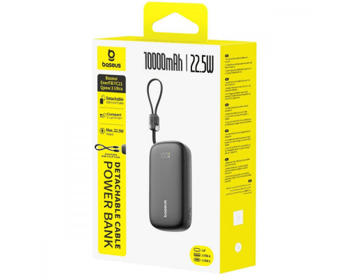 Портативна Батарея Baseus EnerFill Qpow 3 Ultra 22.5W 10000mAh blue 2003000273762 6932172692452