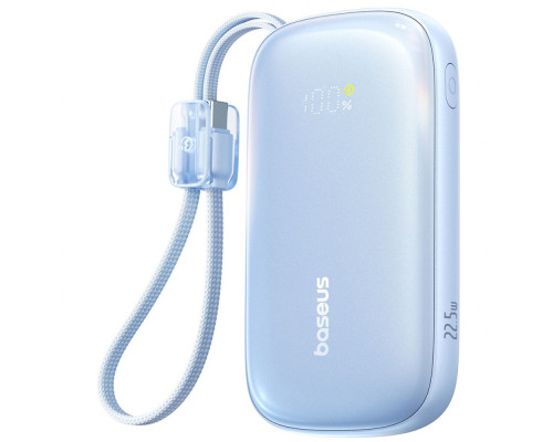 Портативна Батарея Baseus EnerFill Qpow 3 Ultra 22.5W 10000mAh blue 2003000273762 6932172692452