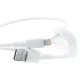 Кабель Proove Small Silicone Lightning 2.4A (1m) white