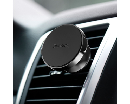 Автомобільний тримач Baseus Small Ears Series Magnetic Suction Bracket Air Outlet Type leather