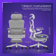 Ергономічне геймерське крісло Proove Gaming Cl0ud gray 2003000310191 6901118182814