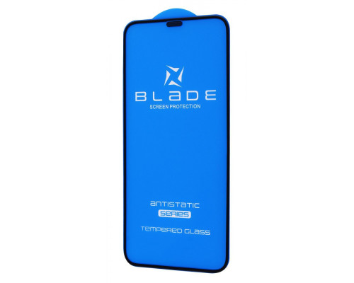 Захисне скло BLADE ANTISTATIC Series Full Glue iPhone X/XS/11 Pro black