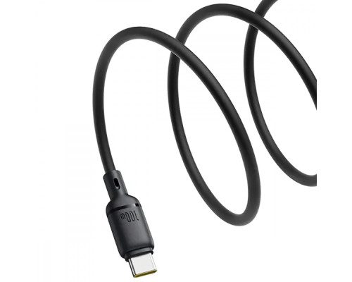 Кабель Baseus Silky Series Fast Charging Type-C 100W (1m) black 2003000197907 6932172668747