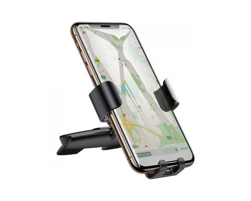 Тримач в машину Baseus Metal Age Gravity Car Mount CD Version black