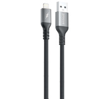 Кабель Proove ReGen Silicone USB to Lightning 2.4A (1m) black 2003000220476 6901111281781