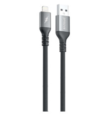 Кабель Proove ReGen Silicone USB to Lightning 2.4A (1m) black 2003000220476 6901111281781