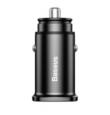 АЗП Baseus Square Metal QC 3.0 30W 2USB black