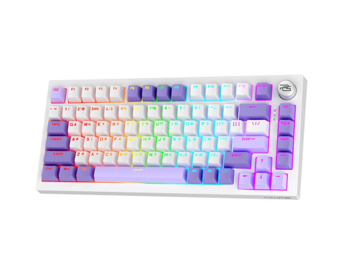 Бездротова клавіатура Proove Gaming Coupe (Ukraine Layout) white/purple 2003000266870 6901115873364