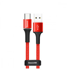 Кабель Baseus Halo Data Type-C 3A (1m) red