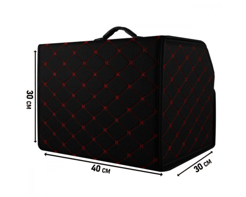 Органайзер у багажник автомобіля 40см*30см*30см black red 2001001972356