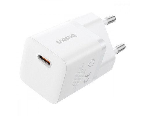 МЗП Baseus GaN5 Mini Fast Charger Type-C 25W white 2003000159554 6932172658205