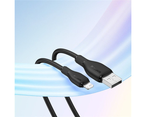 Кабель Baseus Pudding Series Fast Charging Lightning 2.4A (2m) black