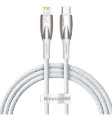 Кабель Baseus Glimmer Series Fast Charging Type-C to Lightning 20W (1m) white 2001001041748 6932172617868