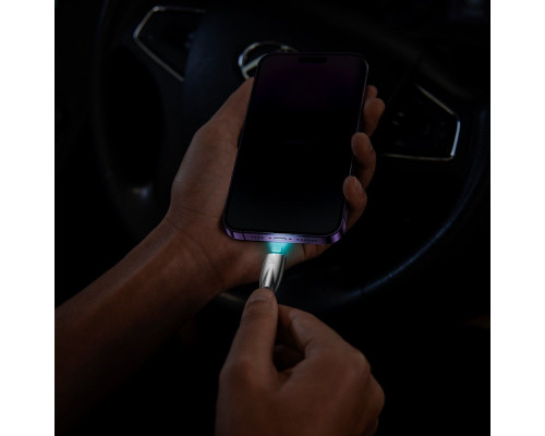 Кабель Baseus Glimmer Series Fast Charging Type-C to Lightning 20W (1m) white 2001001041748 6932172617868