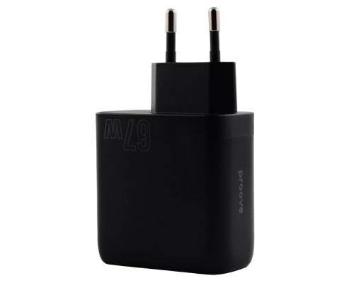 МЗП Proove Shot GaN 67W (2Type-C + USB) black 2001001314279 6901111324051