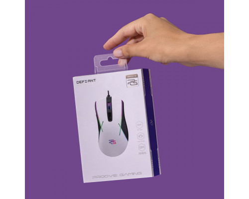 Дротова ігрова миша Proove Gaming Defiant black 2001212330044 6901111553352