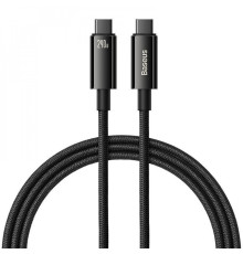 Кабель Baseus Tungsten Gold Fast Charging Type-C to Type-C 240W (1m) black 2001001041700 6932172628826