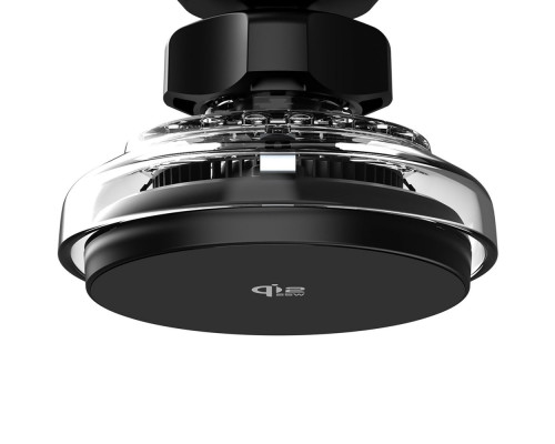 Автомобільний тримач з Бездротовим ЗП Proove Light Crystal Qi2.2 25W gray 2003000293234 6901116391539
