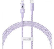 Кабель Baseus Gem Fast-Charging Type-C to Lightning 20W 1m purple