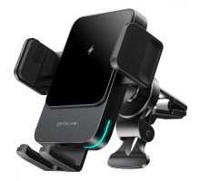 Автомобільний тримач з Бездротовим ЗП Proove Sonic 15W black 2001001847159 6901116487393