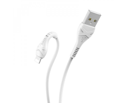 Кабель Hoco X37 Cool Power Lightning (1m) white