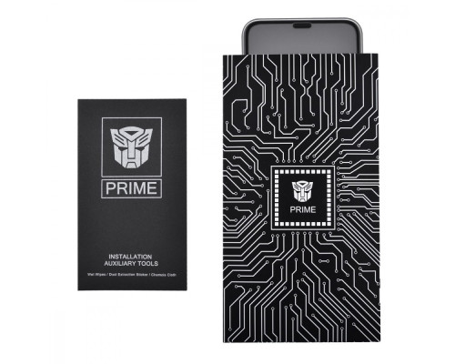 Захисне скло PRIME AUTOBOT iPhone 6/6s white