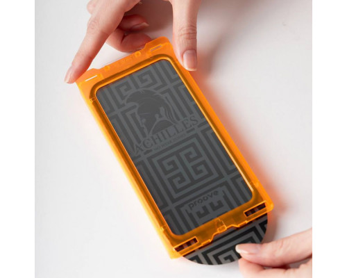 Захисне скло Proove Achilles Installation Box iPhone 15 Pro Max black 2003000158854 6901135550306